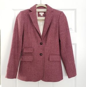 JCrew Herringbone Blazer